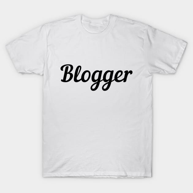 Blogger T-Shirt by Fanek